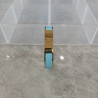 Gold + Light blue